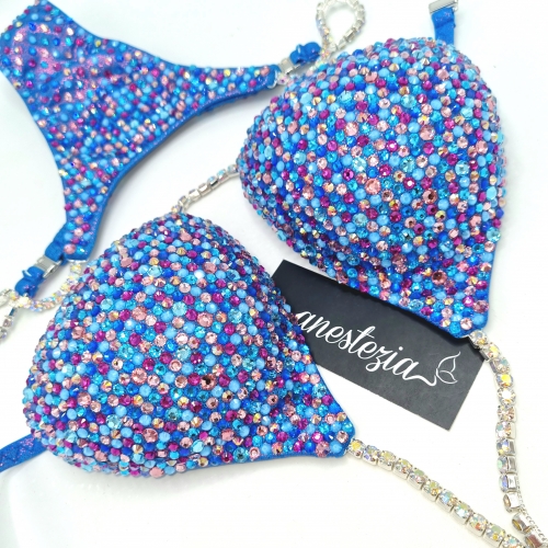 Cotton Candy Stock - Sujetador B-C ( Triángulo Slider), Braguita Xs-S ( U frontal, corte trasero estilo Xpro).